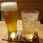 れだん - 生ビール＆ハイボール