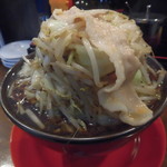神戸ちぇりー亭 - ド根性の醤油 700円、トッピング 野菜男盛 280円