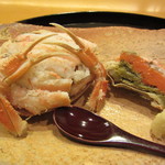 懐石料理 はし本 - セコ蟹　ズーム