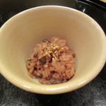 懐石料理 はし本 - お赤飯