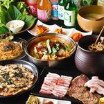 韓喰 - 【サムギョプサル】≪120分L.O.飲み放題付＆席時間無制限≫『サムギョプサル』を愉しむコース／忘新年会