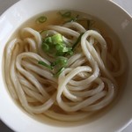 手打うどん 松岡 - かけうどん小 ひやあつ