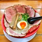 俺のラーメン あっぱれ屋 - 濁とろ塩チャーシューメン