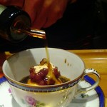 かふぇ おか がれーじ - ③香りつけのラム酒を少し入れることで大人向けスイーツになりますょ♡