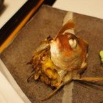 小椋 - 兜の中身　鯛の兜焼き　2011.5