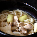 手打そば 梅乃家 - 新作　鳥南蛮「塩」うどん