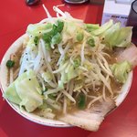 ラーメン 骨々亭 - ラーメンもやし野菜増し