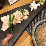 酒肴結 さかぐち - ウマズラハギの肝和え