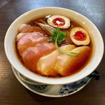 らぁ麺 紫陽花 - 醤油らぁ麺 チャーシュー煮玉子TP