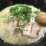 HAKATA RAMEN ADACHI - 博多ラーメン 煮卵トッピング