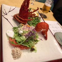中納言 千日前味楽館 - 伊勢エビサラダ