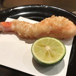 はらまさ - ズワイ蟹の天ぷら   足が太い！ うれしい！