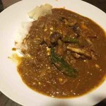 もりやま屋 - バターしめじ&チキンcurry