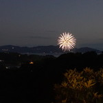 acca - 店内から見える花火