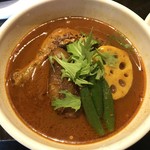 gopのアナグラ - レギュラースープ　チキン野菜カレー（辛さ100番）