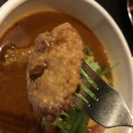 gopのアナグラ - インディア揚げチキンはこんな感じ