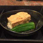 Kamon - 酔々セット(厚揚げとオクラの煮物)