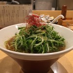 饗 くろ喜 - 九条ネギ山盛り