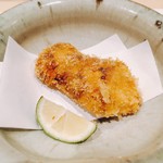 鮨 竜介 - 2017.11.  松茸のフライ