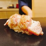 鮨 竜介 - 2017.11.  大トロ炙り