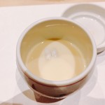鮨 竜介 - 2017.11.  白子の茶碗蒸し