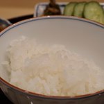 新ばし 笹田 - ごはん