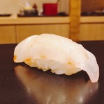 鮨 竜介 - 2017.11.  真鯛