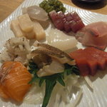 和彩厨房 KATURA - この日のお造り盛り合わせ