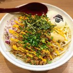 麺小屋 てち - みそまぜそば大にジャンク大好きトッピング