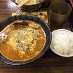 天下一 - うま辛野菜ラーメン670円+税