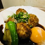 きみと一緒に…つくねのタレ焼き