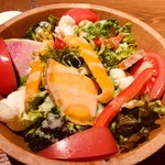 熊本居酒屋 新市街 - 熊本産直野菜サラダ