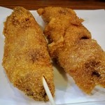 もつ焼 あぶさん - 豚メンチ