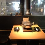 銀座羊屋 - 2名様用半個室、夜景見える窓側席