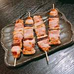 炭火焼鳥あずま - ねぎま塩