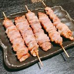 炭火焼鳥あずま - せせり塩