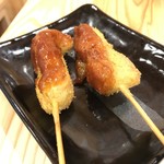 大衆酒場串カツ・焼肉ぐっさん - 元祖味噌かつ 1串150yen