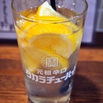 おでん とりから 酎介君 - 酎介のレモン酎ハイ