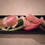 イタリア料理 pero - お野菜と生ハム♪