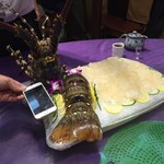 盛港湾海鮮食府 - 澳龙、６階個室にて