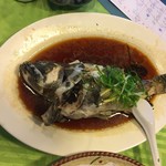 盛港湾海鮮食府 - 蒸しハタ