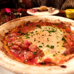 ワインハウス ブウション - 豚モツの辛口トマト煮込み