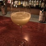 喫酒 幾星 - 最初はラフランスのカクテル♪これ激うま( ≧ᗜ≦)੭ु⁾⁾