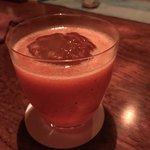 喫酒 幾星 - まりはなんだっけ？ストロベリー？果肉感も有って美味しそー( ⑉¯ །། ¯⑉ )