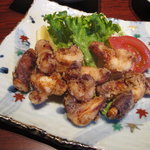 おいでん家 - いかゲソ唐揚げ