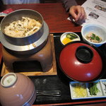 おいでん家 - 穴子の釜飯