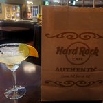 ハードロックカフェ - グラス付きが嬉しい