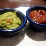 ハードロックカフェ - ワカモレ（オプション）＆サルサ（標準）