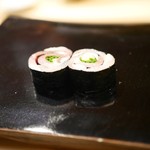 日本橋蛎殻町 すぎた - 鯖の海苔巻き