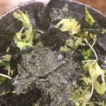 スタミナ苑 - コレがメニュー名は「生野菜  」(≧∀≦)
      なかなか絶妙なサラダでした